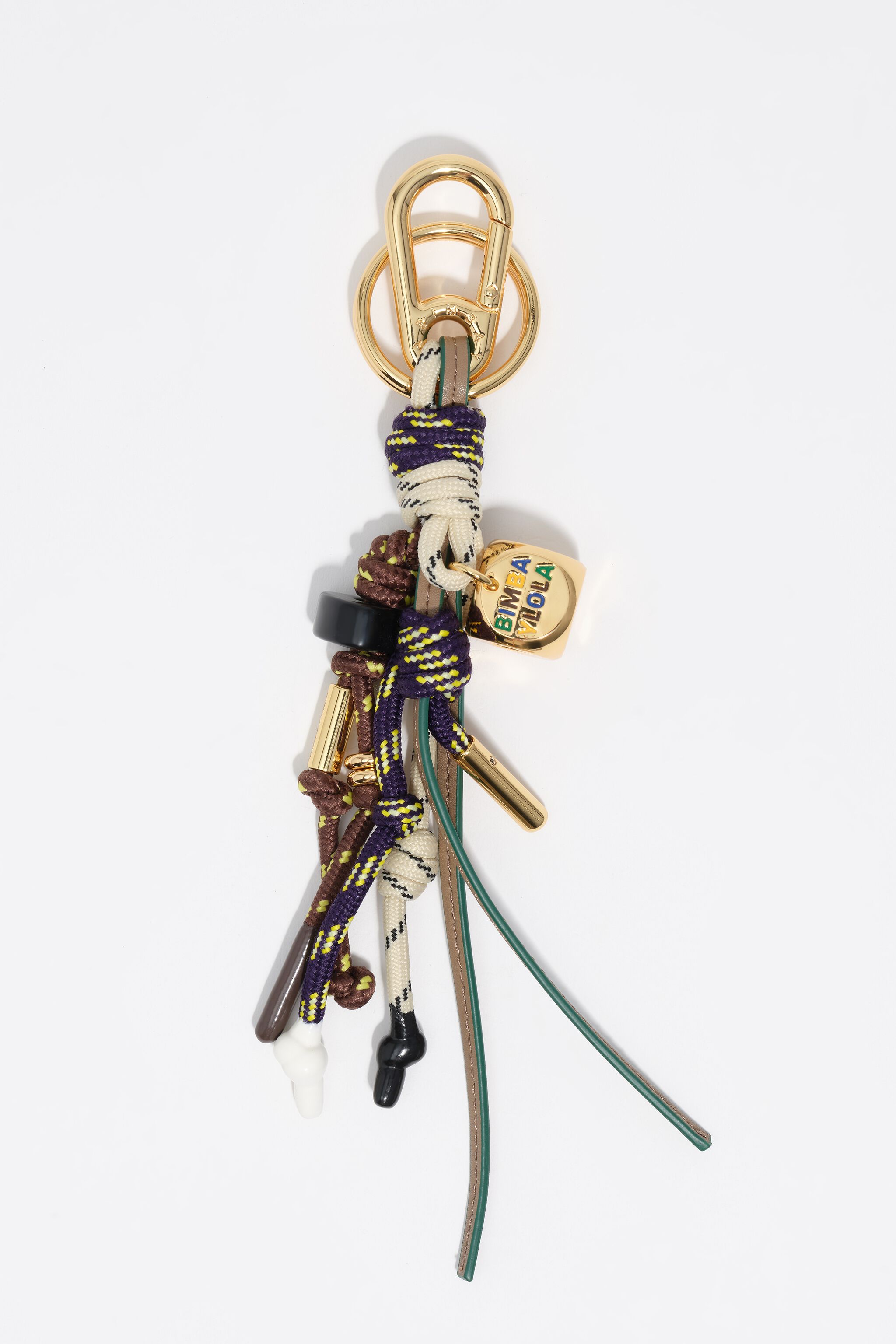 Brown rope key ring