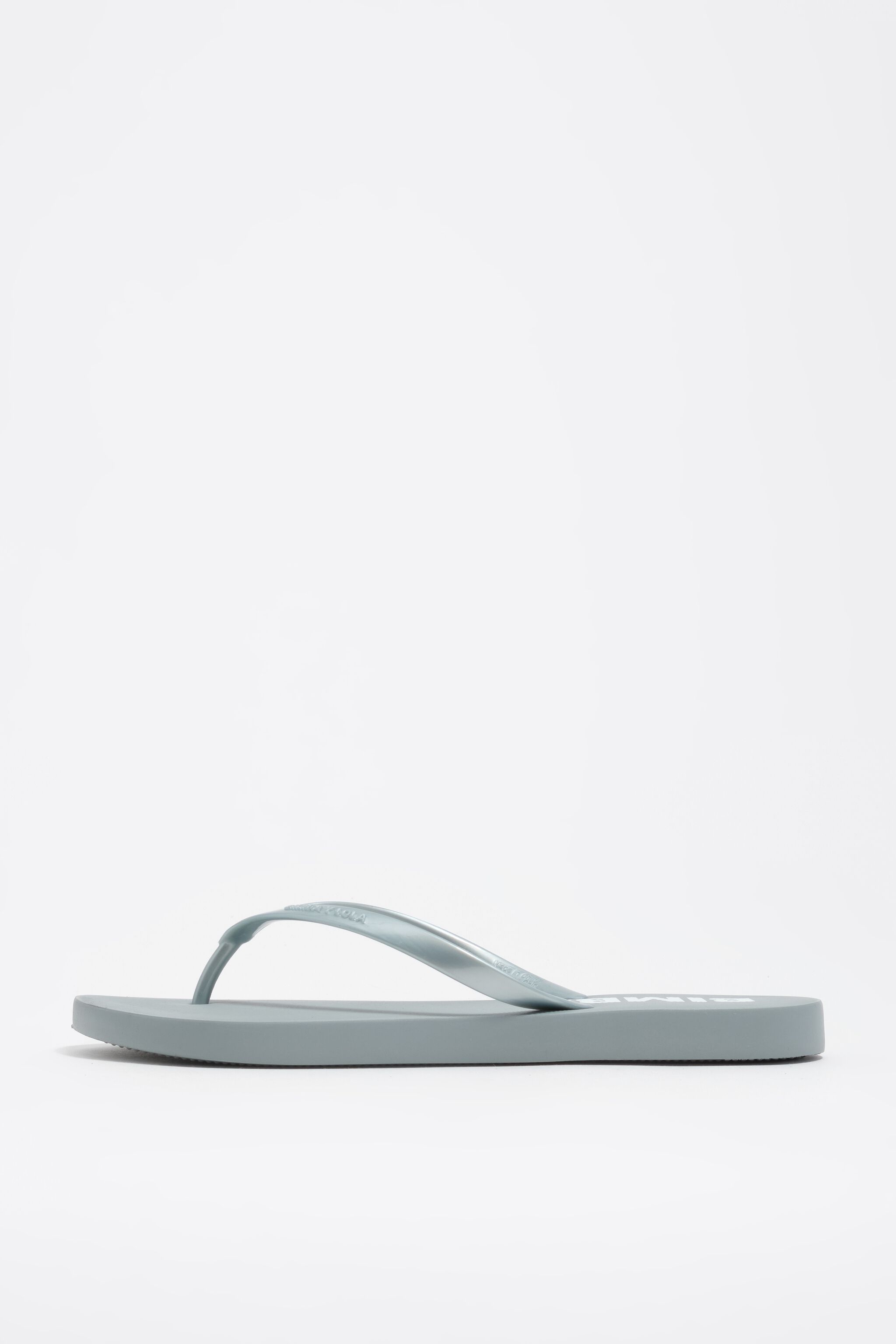 Silver flip-flop
