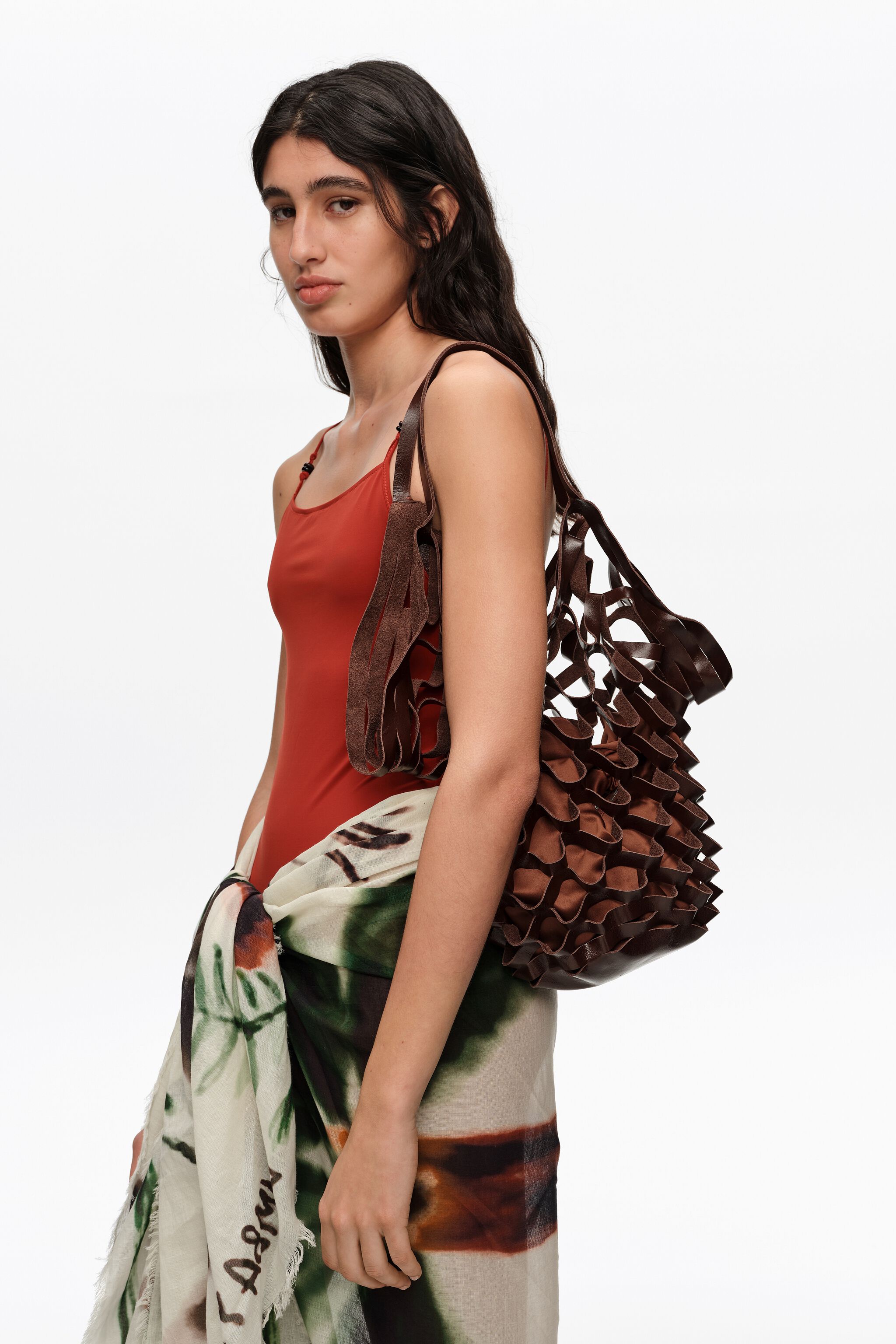Brown leather Cala bag