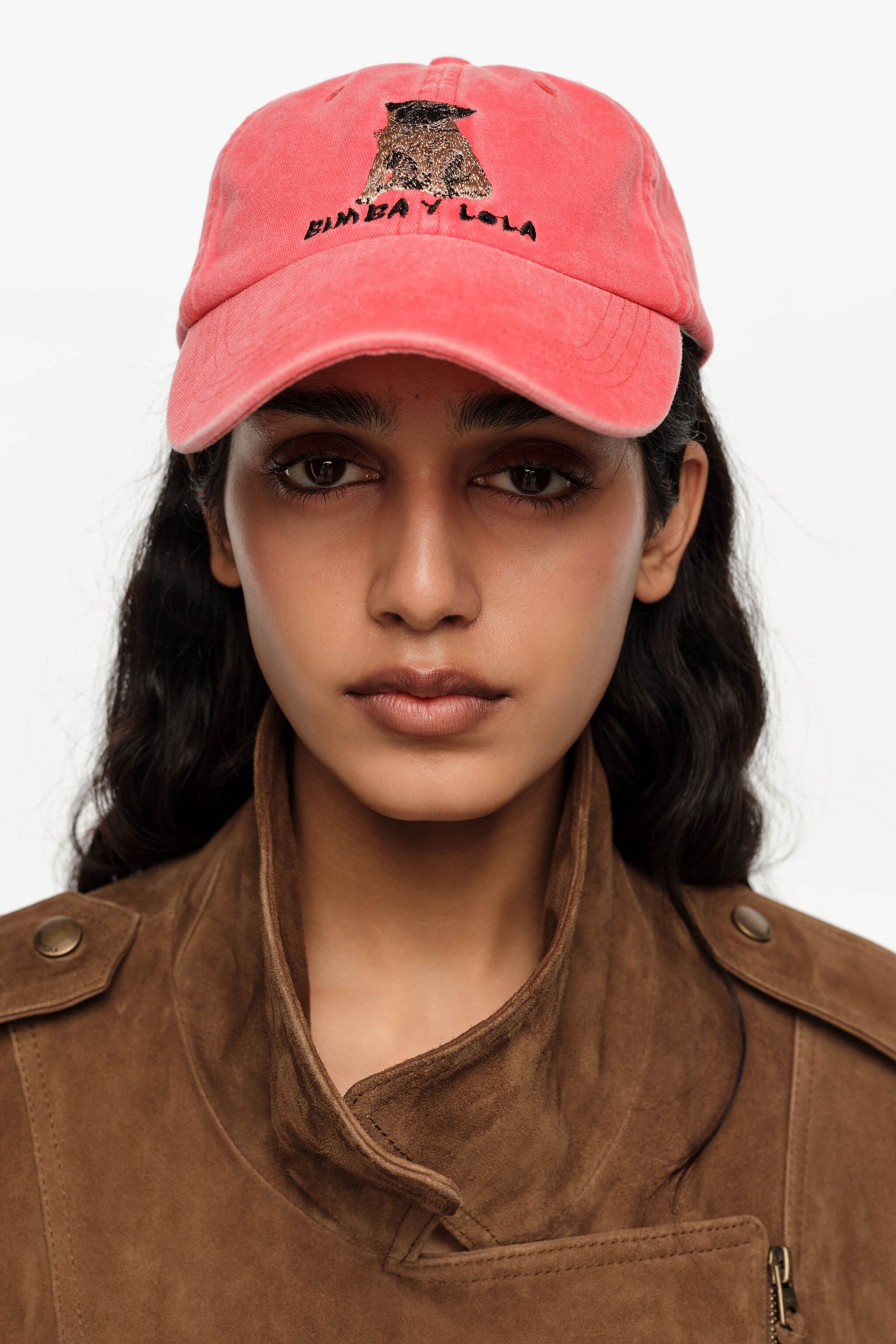 Washed cotton Carlino cap